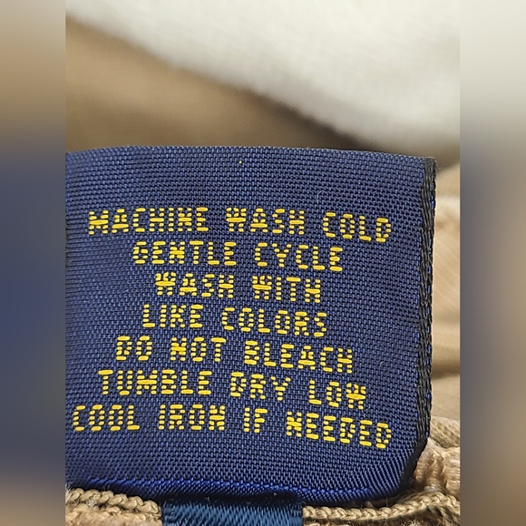 Polo Ralph Lauren Men Pant 36x32 Stretch Classic Fit Flat Front Khaki Tan Modern - Picture 7 of 8